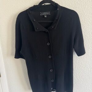 Robert Rodriguez Elegant Black cashmere sweater